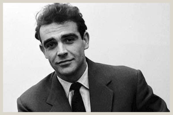 A young Sean Connery