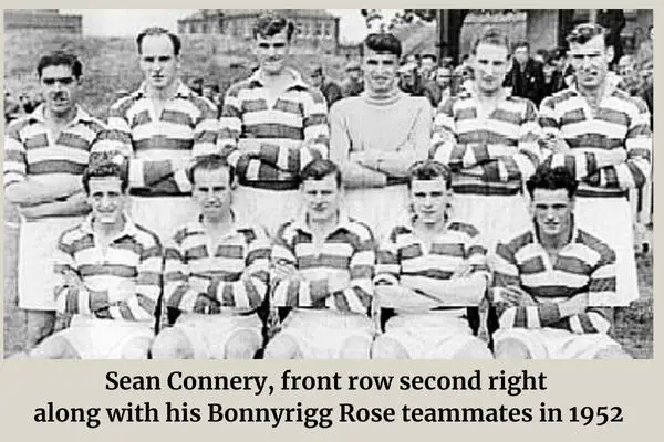 Bonnyrigg Rose team photo in 1952