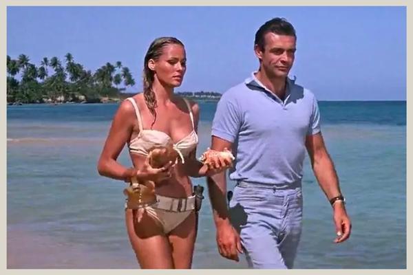 Beach scene from Dr No