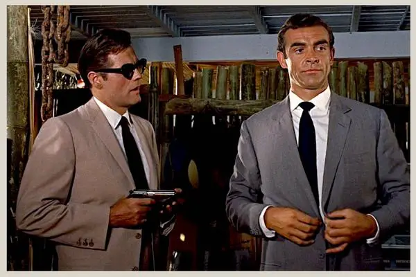 James Bond and Felix Leiter