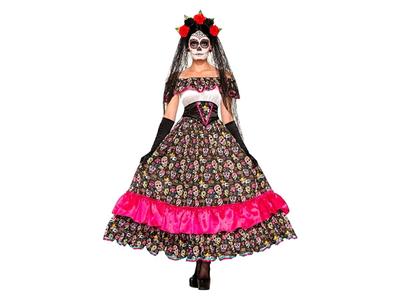 Women's Day Of Dead Spanish Lady Costume