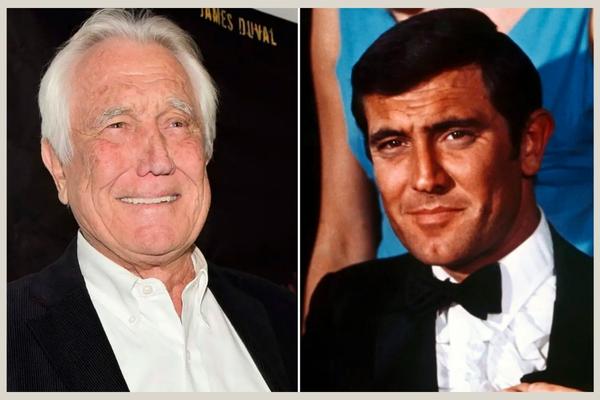 George Lazenby young and recent