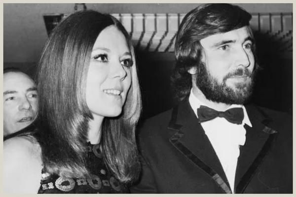 George Lazenby and Diana Rigg