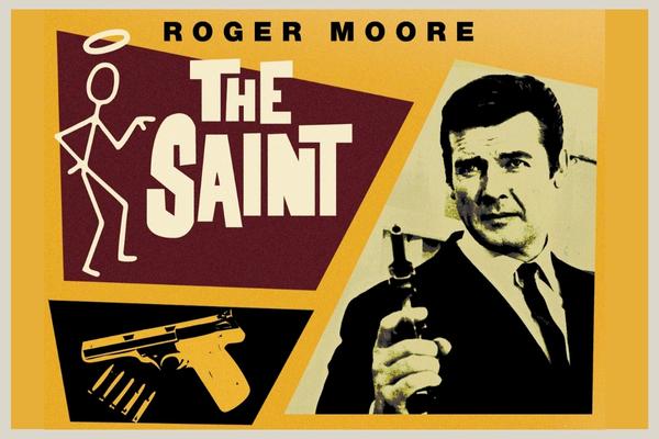 TV series The Saint starring Roger Moore as Simon Templar