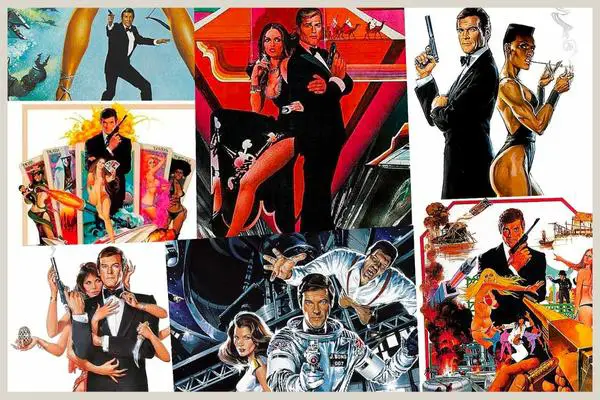 Roger Moore Bond films