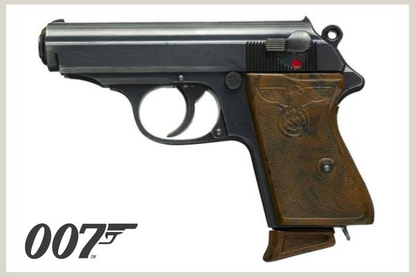 The Walther PPK handgun