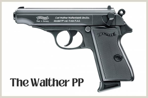 Walther PP is bigger than the PPK