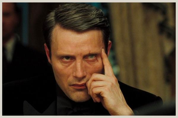 Le Chiffre played by Mads Mikkleson