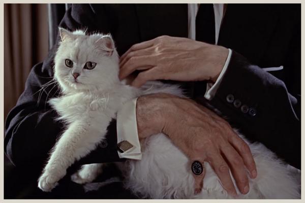 From Russia with Love Blofeld and his white cat