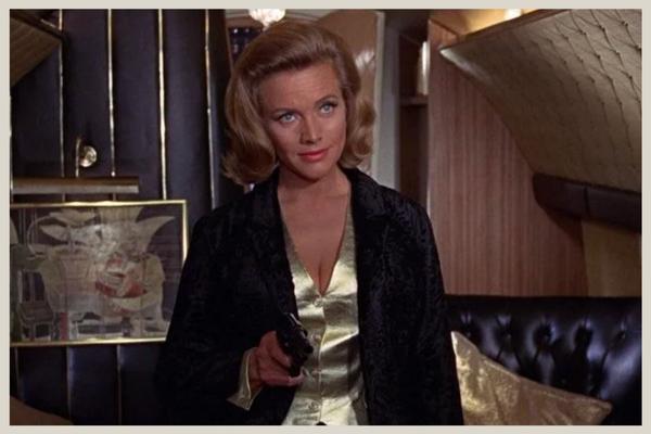 Pussy Galore, played by Honor Blackman