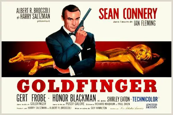 Goldfinger movie poster