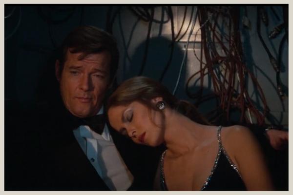 James Bond and Anya Amasova