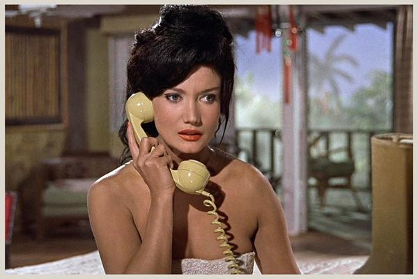 Was Miss Taro (Zena Marshall) the first Bond girl?