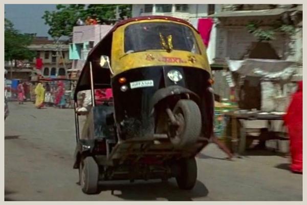 Tuk Tuk (Rickshaw) is a three wheeled taxi seen in many Asian countries