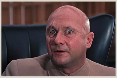 Donald Pleasance as Ernst Stavro Blofeld in You Only Live Twice