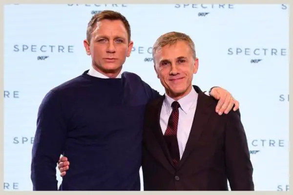 Daniel Craig and Christoph Waltz