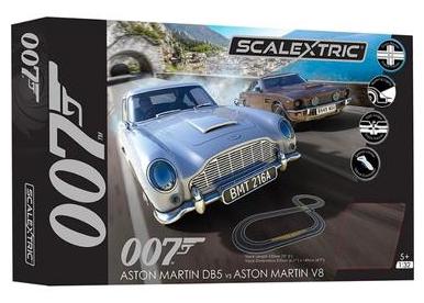 James Bond Aston Martin DB5 vs V8 Scalextric Set - 1