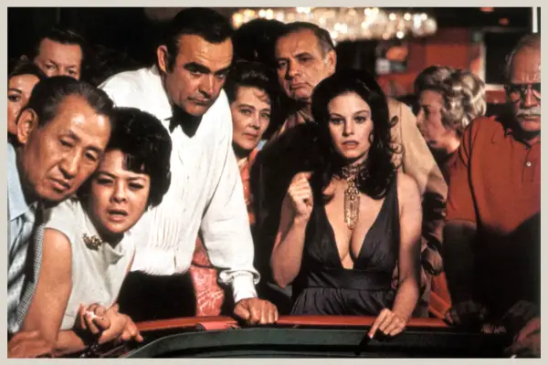Plenty O'Toole and Bond at the casino