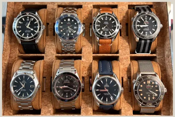 The full collection of Daniel Craig James Bond watches by Omega