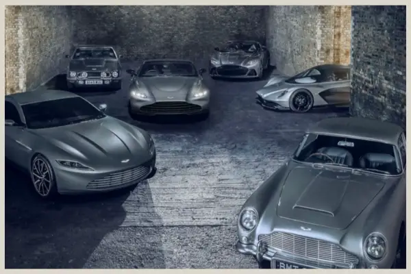 Aston Martin is the James Bond car of choice.