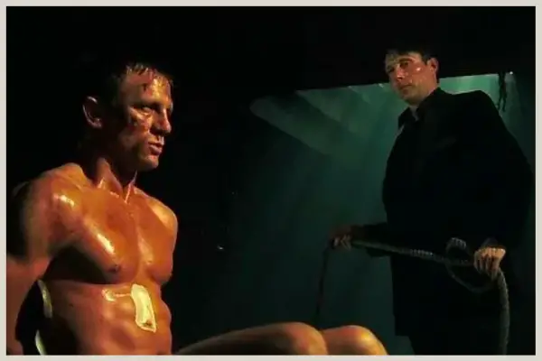 Le Vhiffre torturing James Bond in Casino Royale