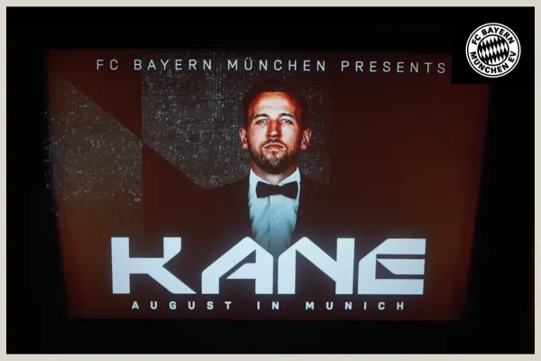 Harry Kane James Bond Bayern Munich