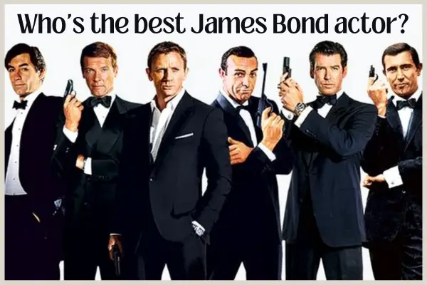James Bond actors ranked