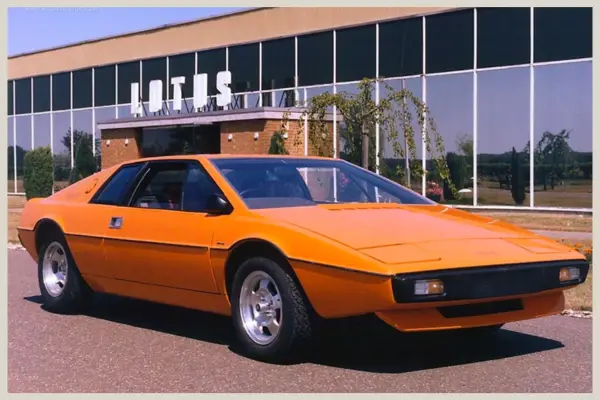 The Lotus Espirit S1 was a car ahead of its time