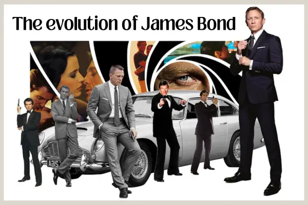 evolution of James Bond
